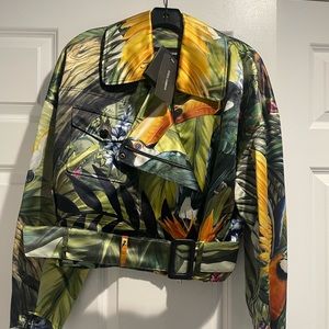 Dolce and gabbana tropical blazer jacket